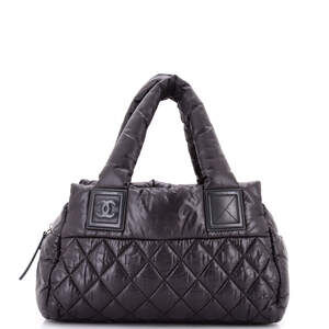 Chanel Coco Cocoon Bowling Bag Quilted #240458C14B